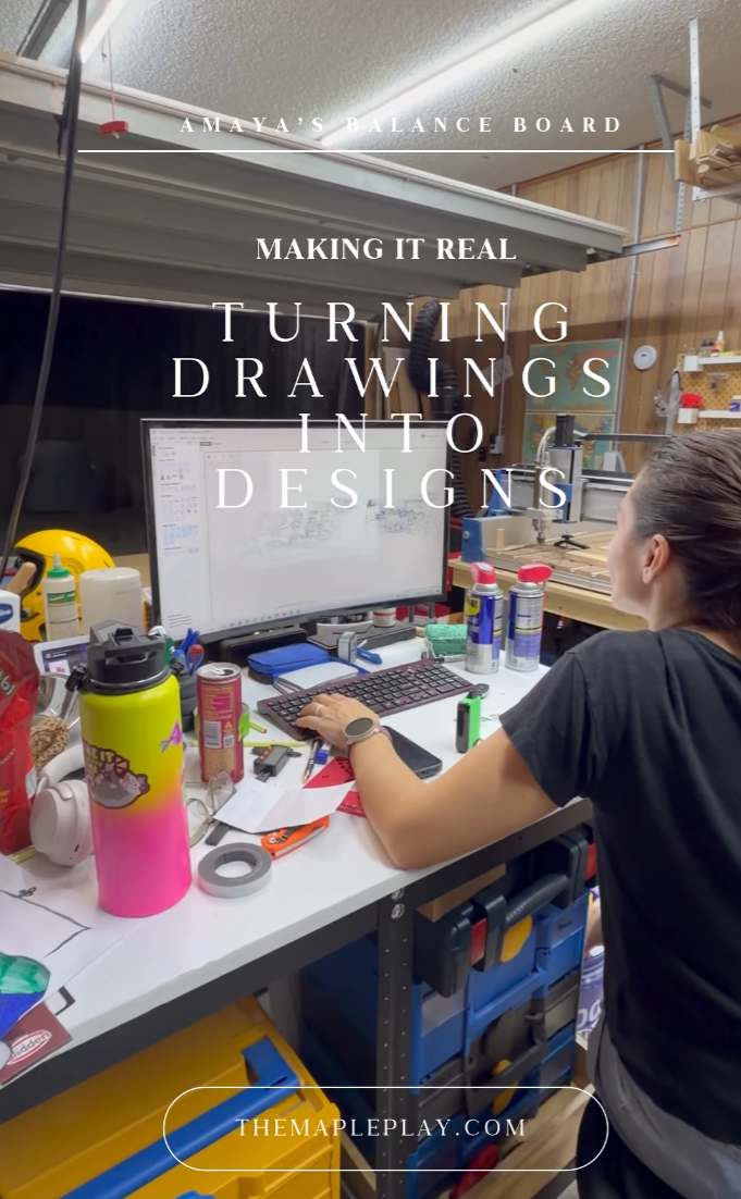 Turning drawings into designs