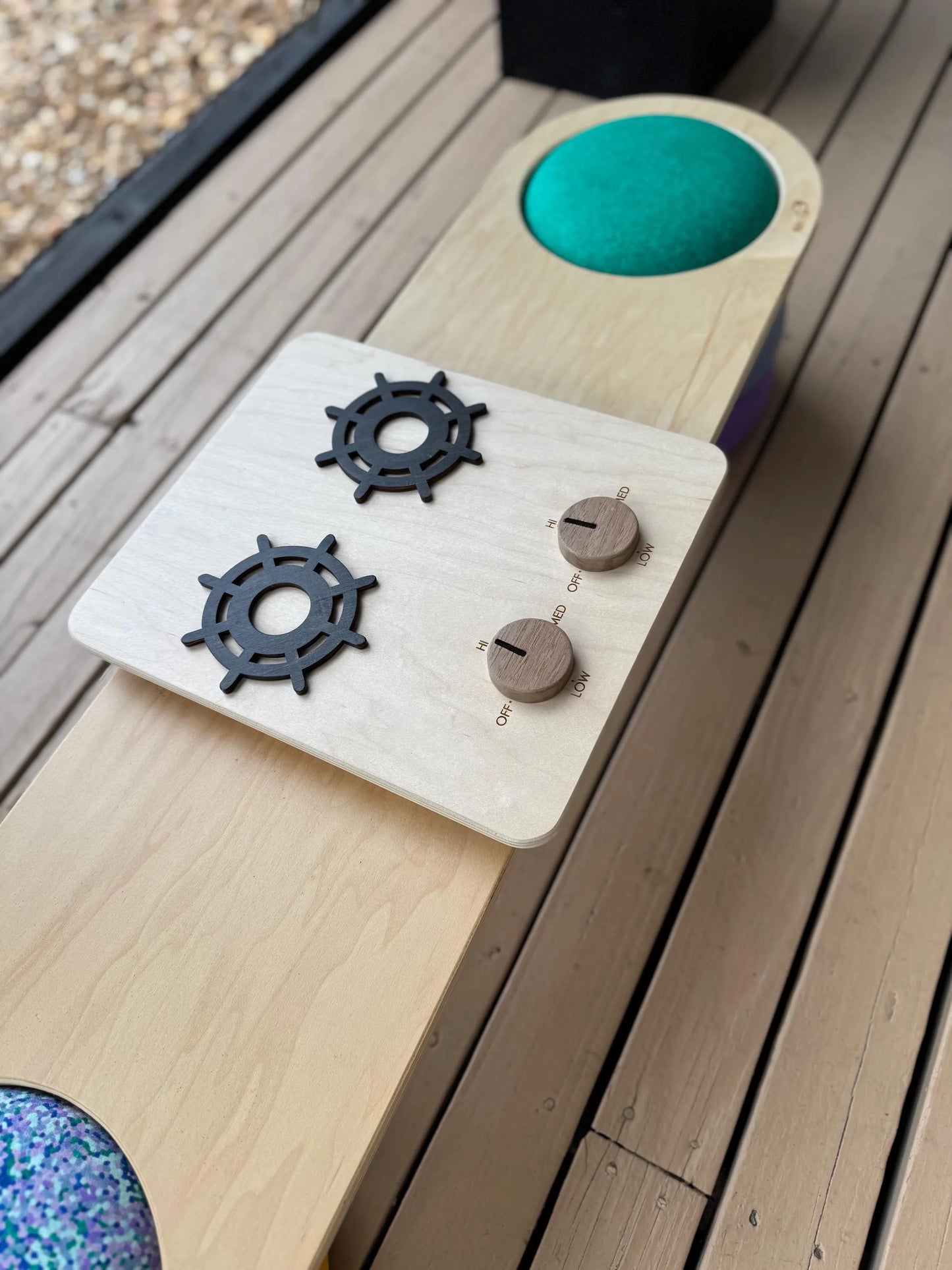 Play Kitchen Cooktop Sink Topper for Balance Board