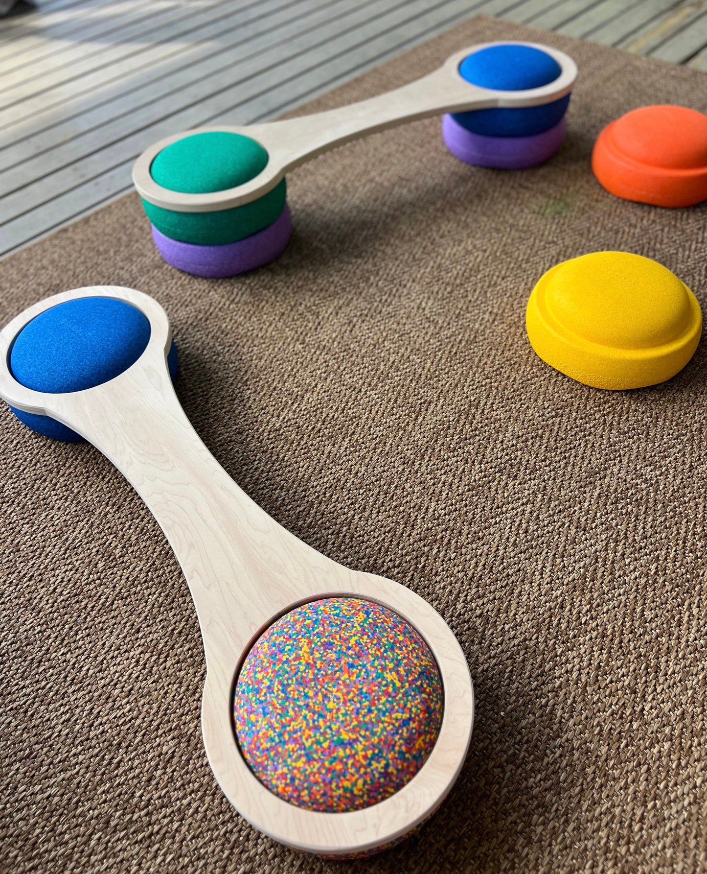 Hourglass Balance Board