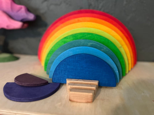 Sorting/Storage Holder for Grimm’s Semicircles or Building Boards