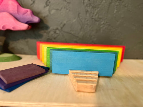 Sorting/Storage Holder for Grimm’s Semicircles or Building Boards