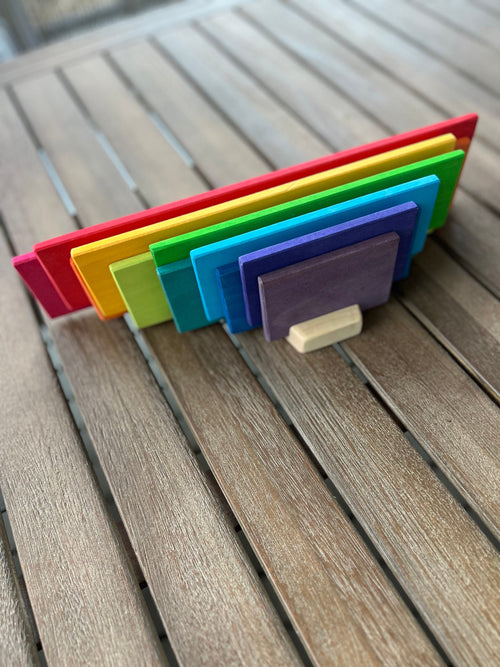 Sorting/Storage Holder for Grimm’s Semicircles or Building Boards