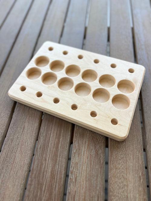 Wooden tray empty for Grapat collection figures