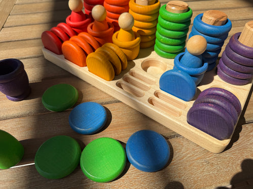 Maple Sorting Tray for Grapat Carla