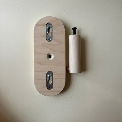 Wooden Wall Rack— Board Storage & Display