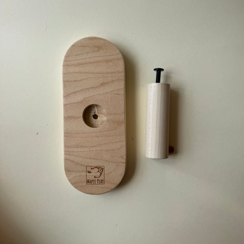 Wooden Wall Rack— Board Storage & Display