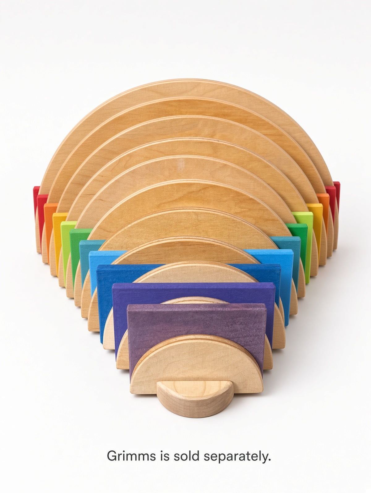Sorting/Storage Holder for Grimm’s Semicircles or Building Boards
