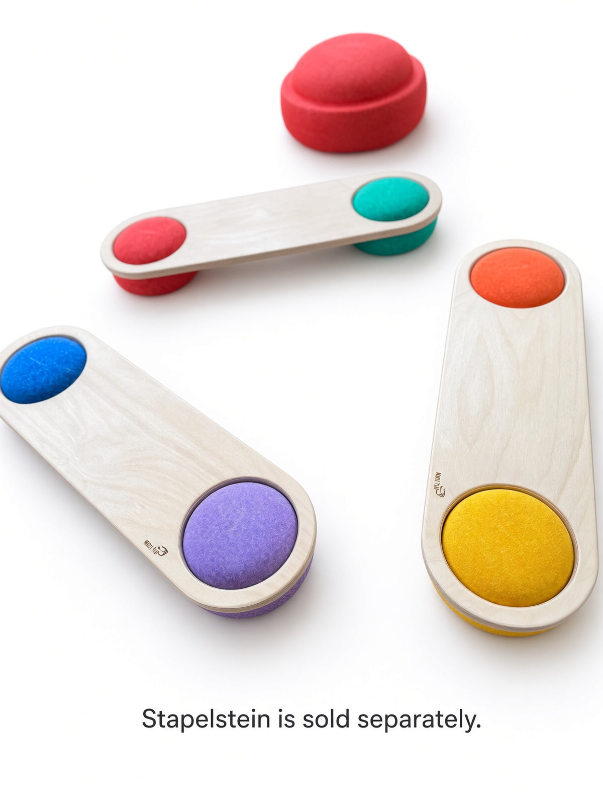MINI Balance Boards Set for Mini Stapelstein Stepping Stones