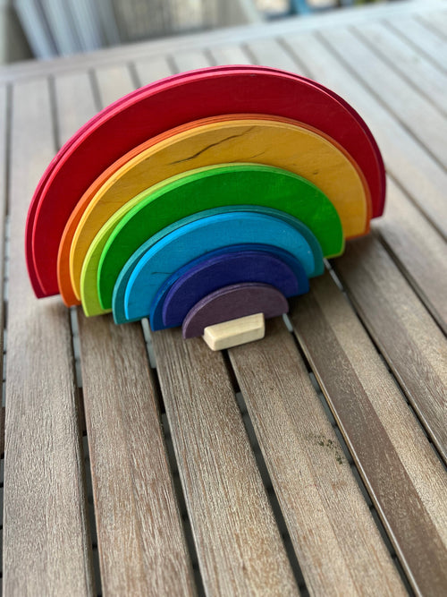 Sorting/Storage Holder for Grimm’s Semicircles or Building Boards