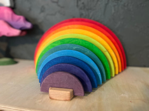 Sorting/Storage Holder for Grimm’s Semicircles or Building Boards